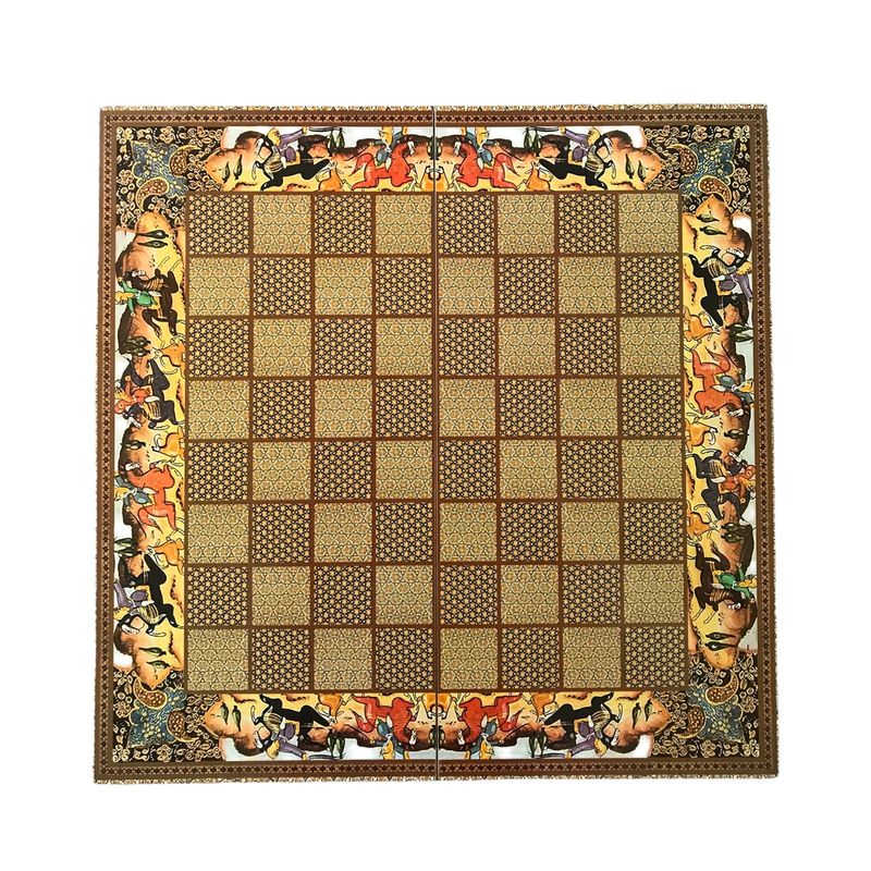 تخته شطرنج مدل چوگان کد 011